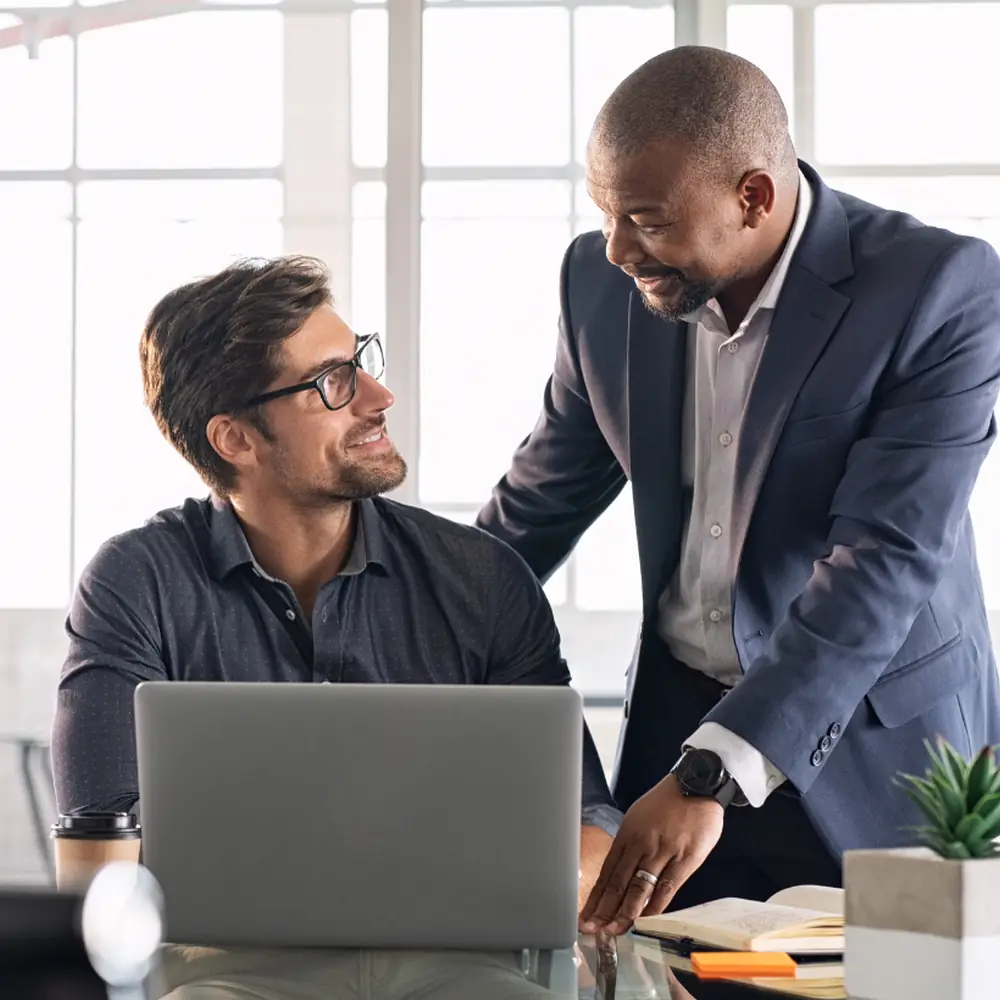 A practitioner discussing a SOAR profile report